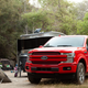 Illustration for article titled A 2018 Ford F-150 Diesel Pulling an Airstream Basecamp Is the Best Version of Camping
